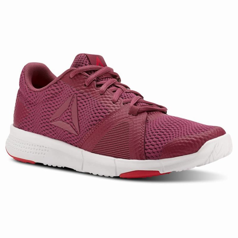 Adidasi Training Reebok Flexile Dama Rosii/Albi Romania LG7305TZ